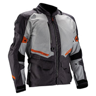 Leatt 5.5 ADV FlowTour Iron Jacket adventure motorcycle jacket - DASH RACEGEAR image 1