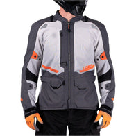 Leatt 5.5 ADV FlowTour Iron Jacket adventure motorcycle jacket - DASH RACEGEAR image 3