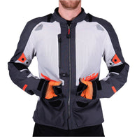 Leatt 5.5 ADV FlowTour Iron Jacket adventure motorcycle jacket - DASH RACEGEAR image 5