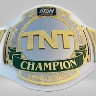 AEW TNT CHAMPIONSHIP BELT ALL ELITE WRESTLING TNT WHITE LEATHER REPLICA BELT - image 2 | DASH RACEGEAR