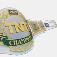 AEW TNT CHAMPIONSHIP BELT ALL ELITE WRESTLING TNT WHITE LEATHER REPLICA BELT - image 3 | DASH RACEGEAR