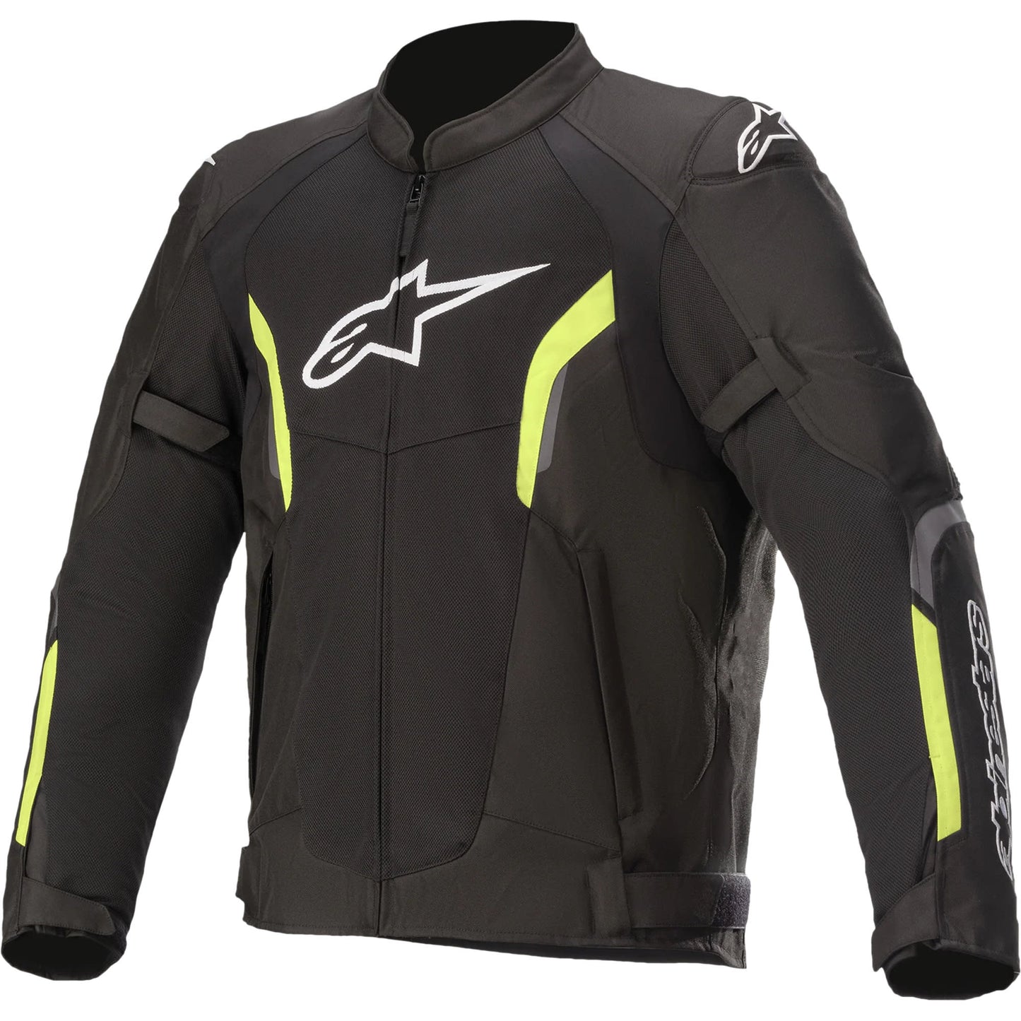 Alpinestars AST Air V2 Textile Jacket - Black / Yellow Fluo by Alpinestars - clearance motorcycle jacket