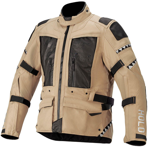 Alpinestars Mowat Drystar Textile Jacket - Sand / Black by Alpinestars - clearance motorcycle jacket