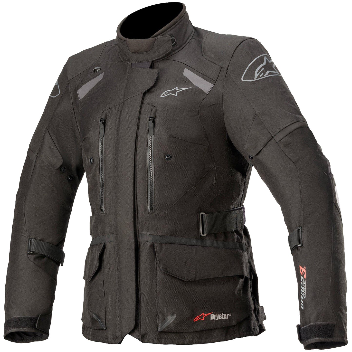 Alpinestars Stella Andes V3 Drystar Textile Jacket - Black / Grey by Alpinestars - clearance motorcycle jacket