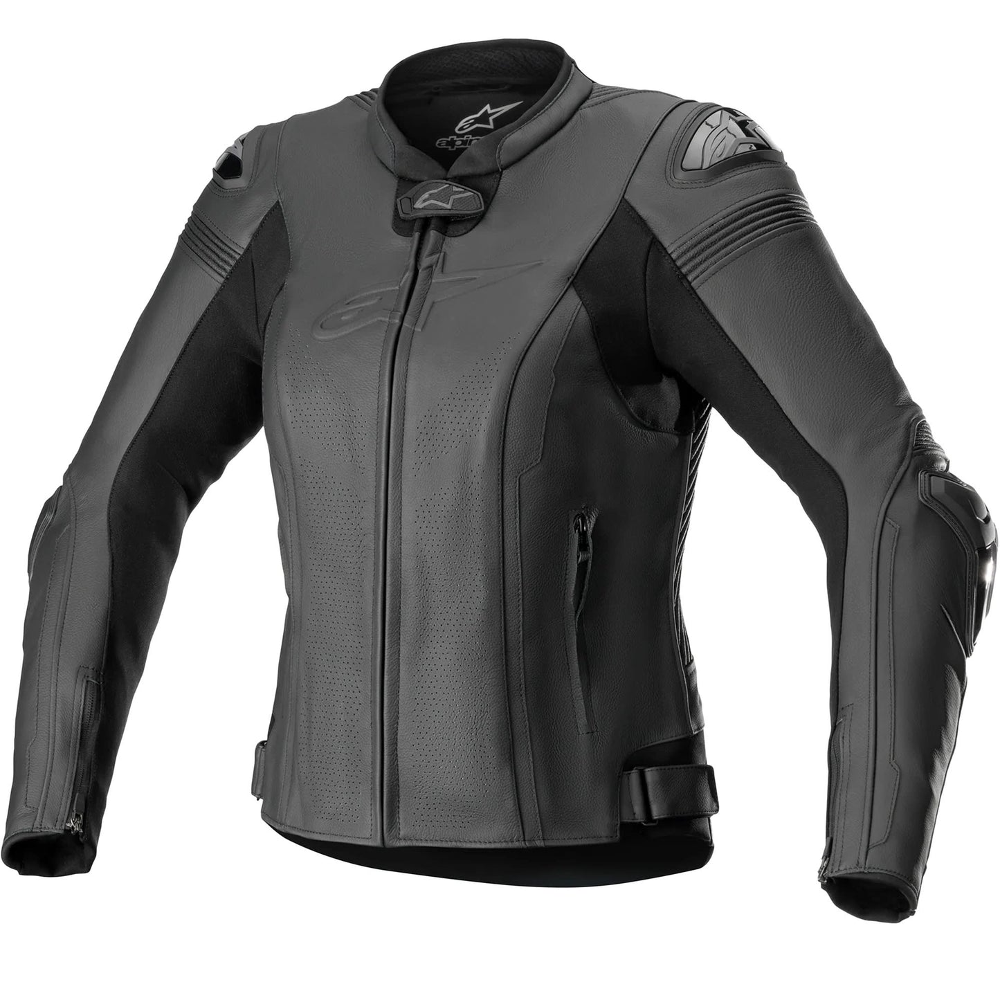 Alpinestars Stella Missile V2 Leather Jacket - Black by Alpinestars - clearance motorcycle jacket