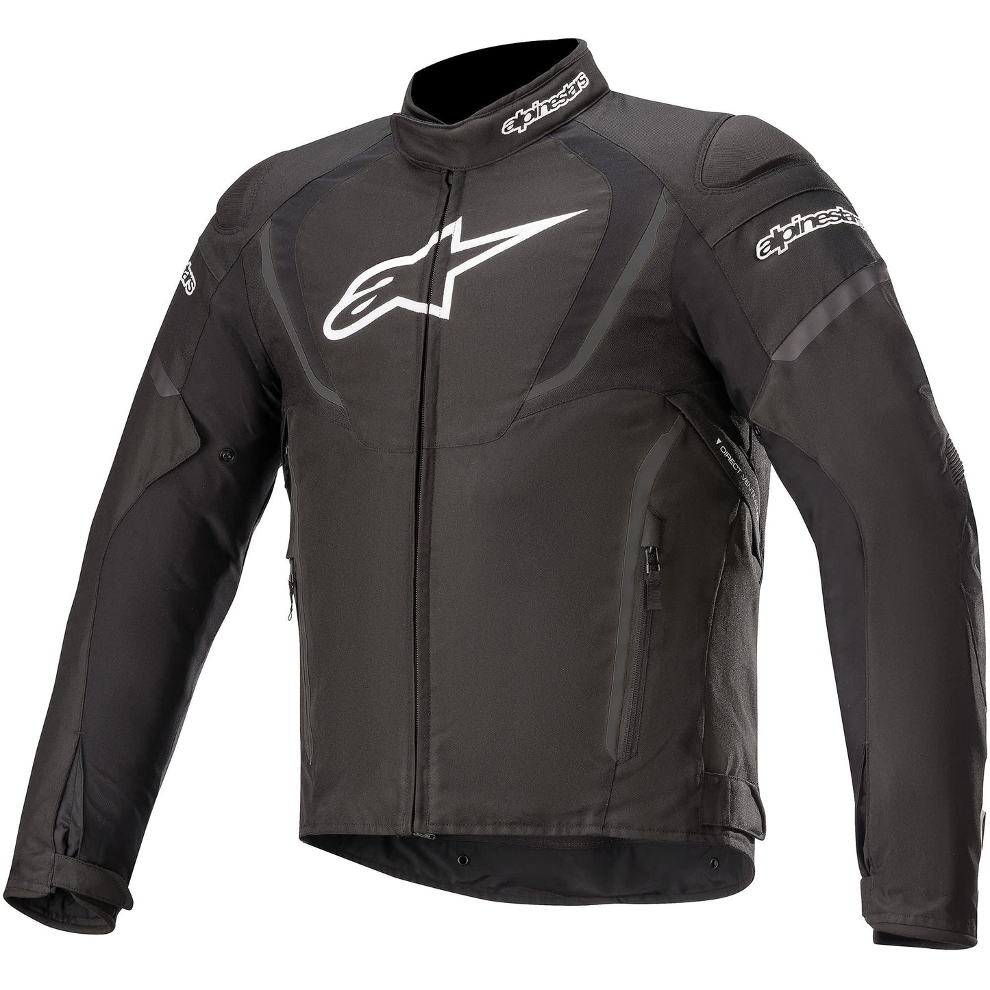 Alpinestars T-Jaws V3 Waterproof Textile Jacket - Black by Alpinestars - clearance motorcycle jacket
