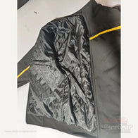 Apex softshell jacket close-up of diamond quilted black inner lining