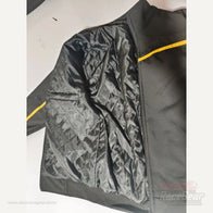 Apex softshell jacket close-up of diamond quilted black inner lining