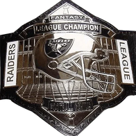 Raiders Fantasy Sports Football Champion Belts - 1 | Dash Racegear