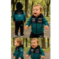 Aston Martin Racing F1 Limited Edition Baby Tracksuit 100% cotton - baby & toddler outfit image 2