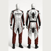 Black Widow Spider Halloween Race Suit by Dash Racegear, product gallery view 1 of 2
