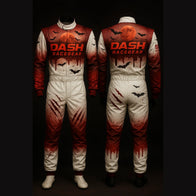 Blood Moon Bat Halloween Race Suit by Dash Racegear, product gallery view 1 of 2
