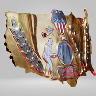 Buddy Rogers WWWF WORLD US Wrestling Championship BELT - image 1 | DASH RACEGEAR