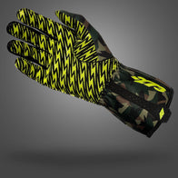 CAMO 3 Army/Black/Fluo-Yellow - Glove | DASH RACEGEAR
