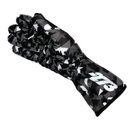 CAMO Black/Gray/White - Glove | DASH RACEGEAR