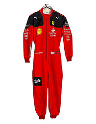 2023 Charles Leclerc Ferrari F1 Race Suit REPLICA Dash Racegear product image 9
