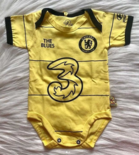 Chelsea soccer romper 3rd jersey 100% cotton - baby romper image 1
