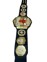 Chicago Bulls Basket Ball Championship Belt Adult Size 2mm Brass - 3 | Dash Racegear