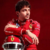 2025 Charles Leclerc Ferrari F1 Replica Race Suit Dash Racegear product image 3