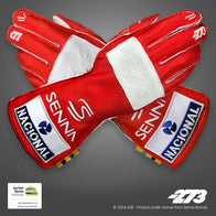 -273 x AYRTON SENNA Red - Glove | DASH RACEGEAR