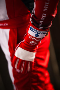 -273 x AYRTON SENNA Red - Glove | DASH RACEGEAR
