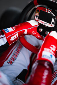 -273 x AYRTON SENNA Red - Glove | DASH RACEGEAR