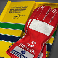 -273 x AYRTON SENNA Red - Glove | DASH RACEGEAR