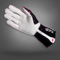DRIP V3 - Fluo Pink Black/White - Glove | DASH RACEGEAR