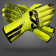 OSAKA Fluo-Yellow/Black - Glove | DASH RACEGEAR