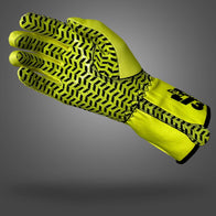 OSAKA Fluo-Yellow/Black - Glove | DASH RACEGEAR