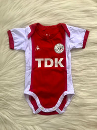 TDK Cruijff 14 AJAX Home soccer jersey baby romper - baby romper image 1