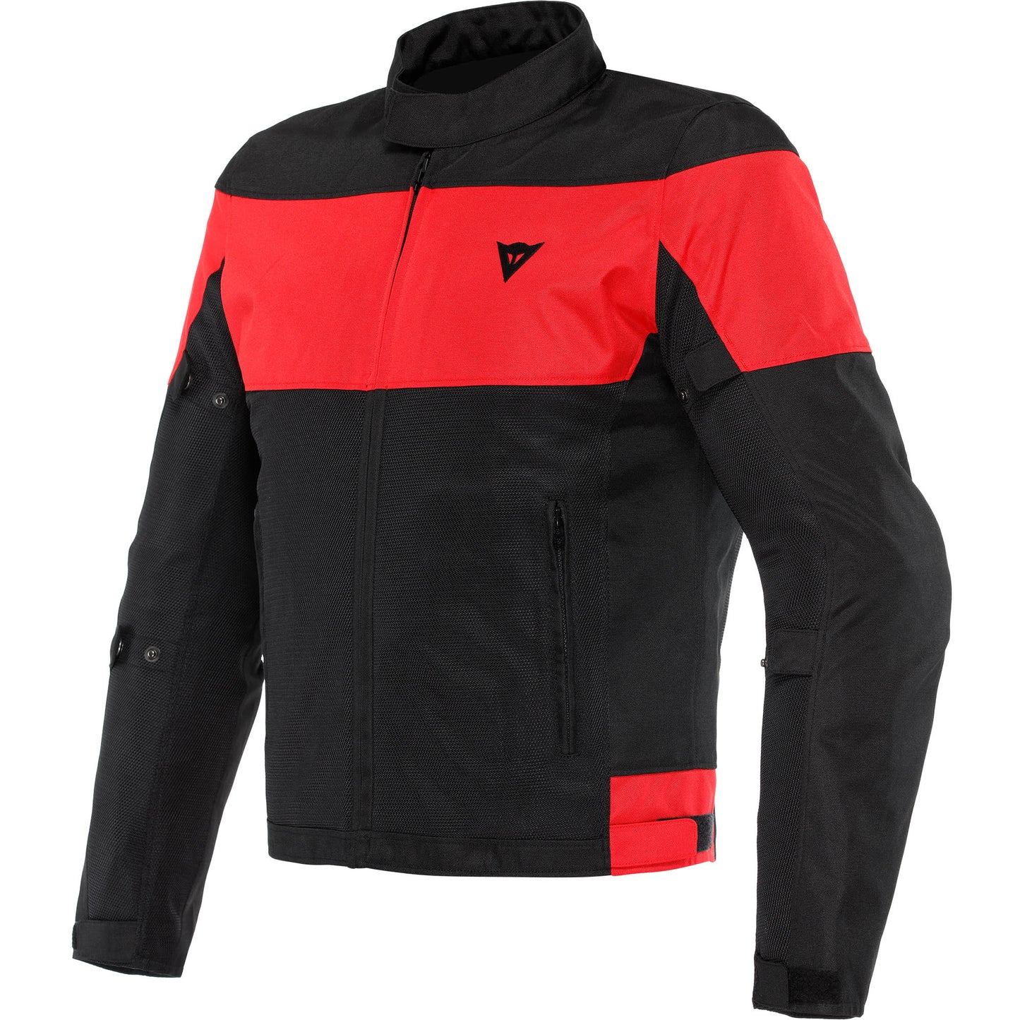 Dainese Elettrica Air Textile Jacket - Black / Black / Lava Red by Dainese - clearance motorcycle jacket