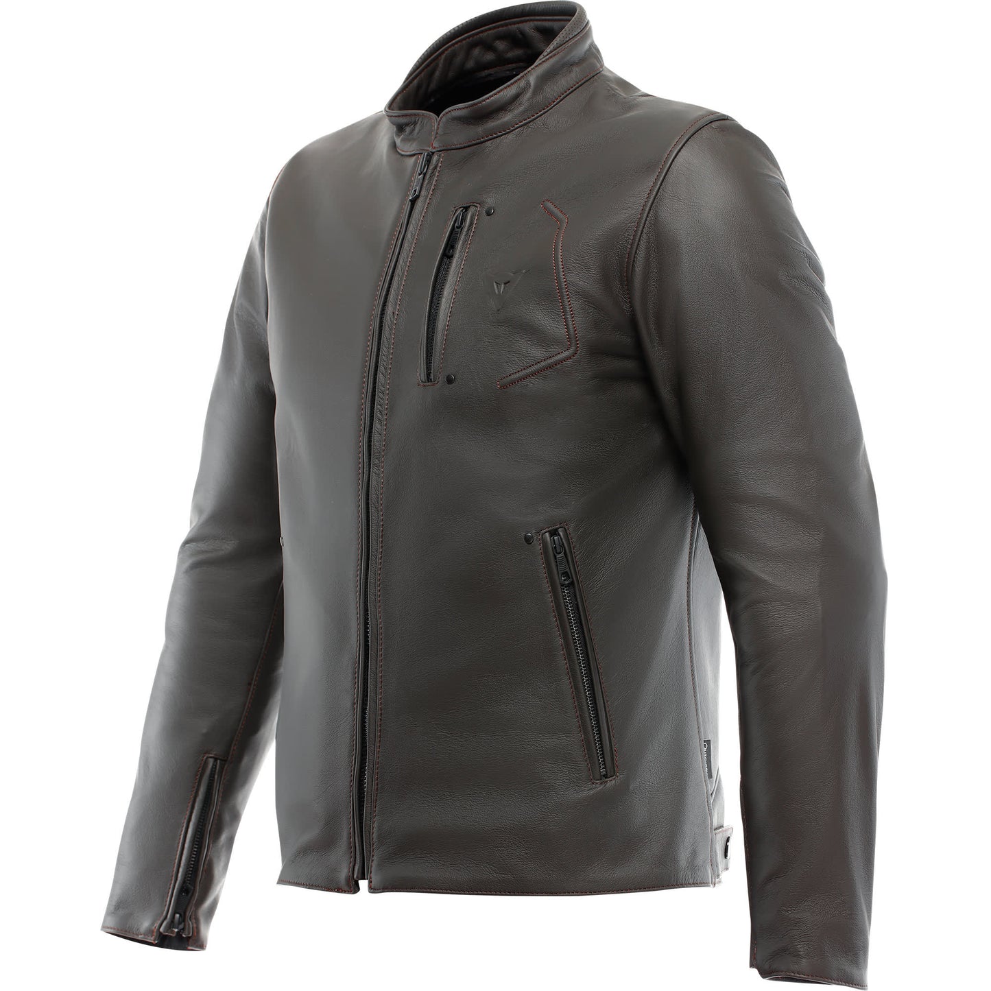 Dainese Fulcro Leather Jacket - Dark Brown by Dainese - clearance motorcycle jacket