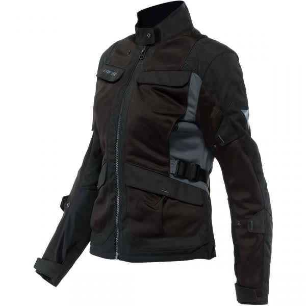Dainese Ladies Desert Textile Jacket - Black / Black / Ebony by Dainese - clearance motorcycle jacket