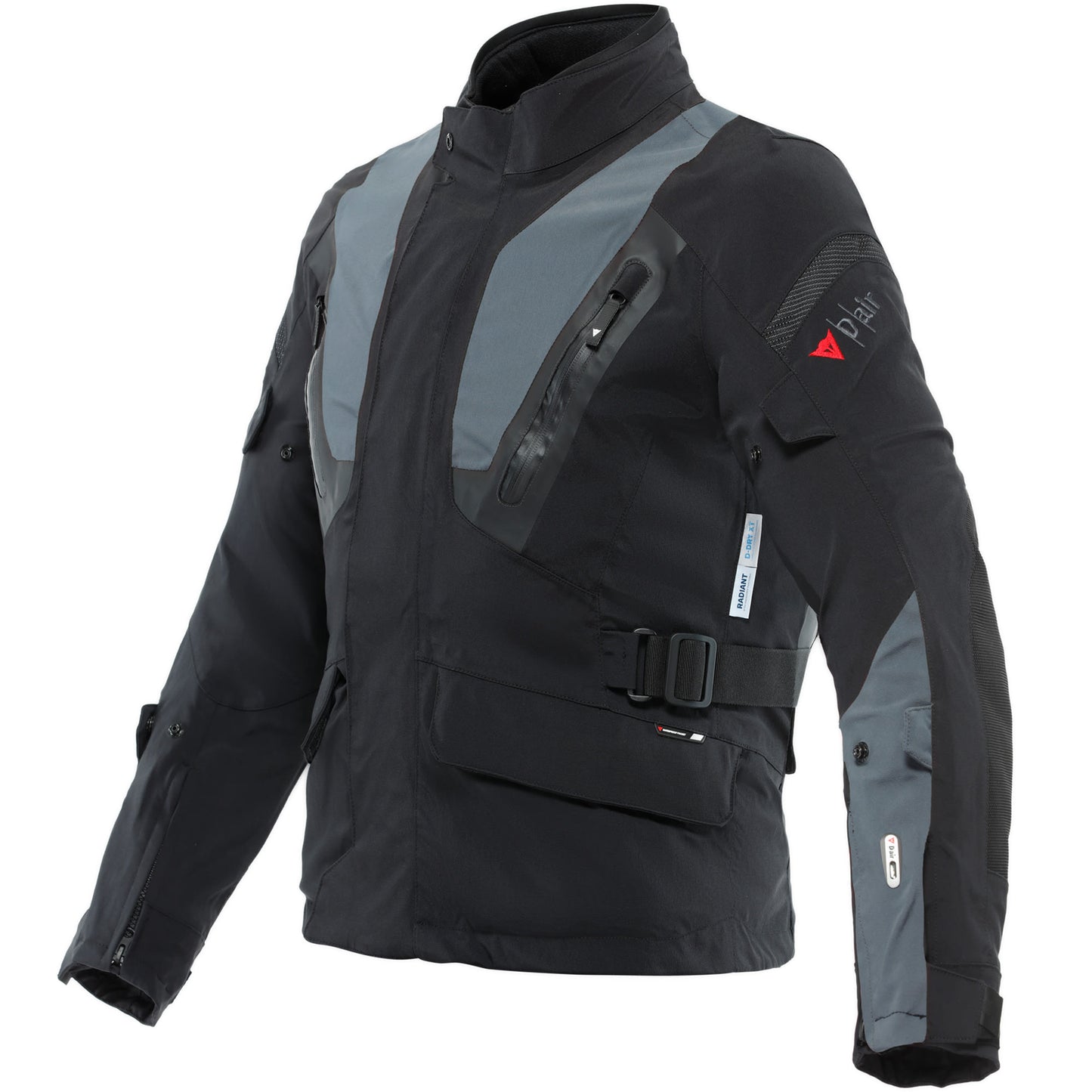 Dainese Stelvio D-Air D-Dry Textile Jacket - Black / Ebony by Dainese - clearance motorcycle jacket