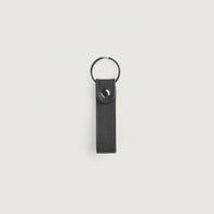 Adkins Black Leather Keychain by Dash Racegear - unisex Leather Accessories view 2