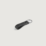 Adkins Black Leather Keychain by Dash Racegear - unisex Leather Accessories view 3