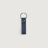 Adkins Blue Leather Keychain by Dash Racegear - unisex Leather Accessories view 2