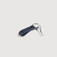 Adkins Blue Leather Keychain by Dash Racegear - unisex Leather Accessories view 4