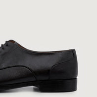 Attorney Derby Black Leather Shoes by Dash Racegear - men Leather Shoes view 5