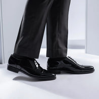 Attorney Derby Black Patent Leather Shoes by Dash Racegear - men Leather Shoes view 8