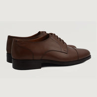 Attorney Derby Brown Leather Shoes by Dash Racegear - men Leather Shoes view 3