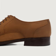 Attorney Derby Brown Nubuck Leather Shoes by Dash Racegear - men Leather Shoes view 5