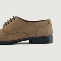 Attorney Derby Brown Nubuck Leather Shoes - StudGuard by Dash Racegear - men Leather Shoes view 5