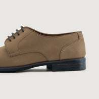 Attorney Derby Brown Nubuck Leather Shoes - StudGuard by Dash Racegear - men Leather Shoes view 5