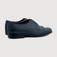 Attorney Derby Midnight Blue Leather Shoes by Dash Racegear - men Leather Shoes view 4
