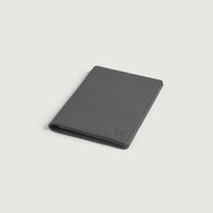 Bernardi Grey Leather Travel Wallet by Dash Racegear - unisex Leather Accessories view 3