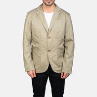 Borges Beige Blazer by Dash Racegear - men Jacket view 4