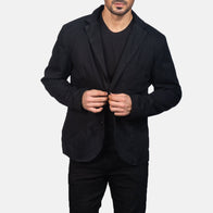 Borges Black Blazer by Dash Racegear - men Jacket view 1
