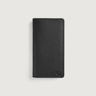 Cameron Black Leather Long Wallet by Dash Racegear - unisex Leather Accessories view 1